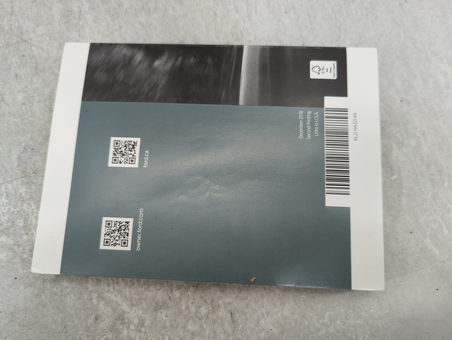 2019 Ford Explorer Owners Manual Book Guide OEM Used Auto Parts - Oemusedautoparts1.com