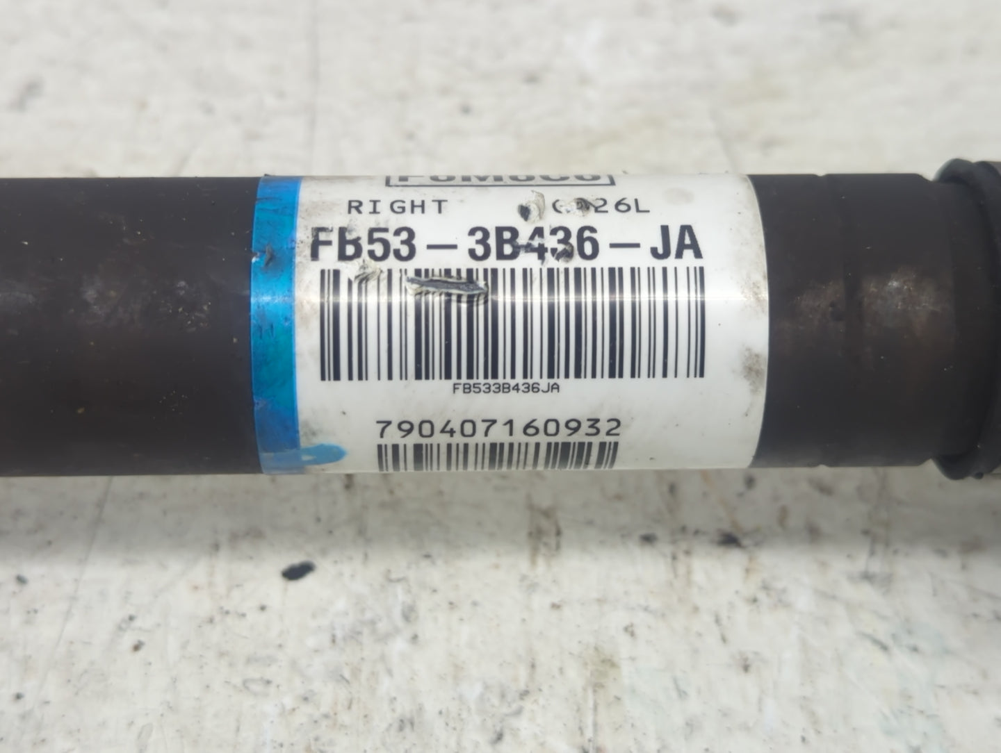 2016-2019 Ford Explorer Axle Shaft Front Passenger Cv C/v - Oemusedautoparts1.com