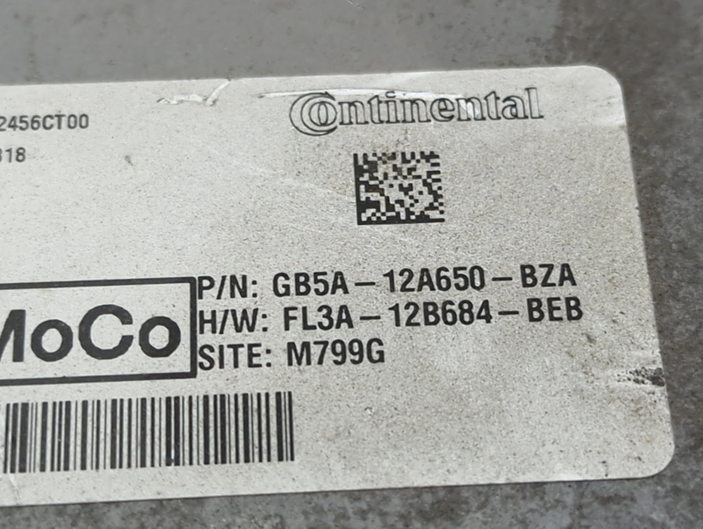 2016-2019 Ford Explorer PCM Engine Control Computer ECU ECM PCU OEM P/N:GB5A-12A650-BZA FL3A-12B684-BEB Fits OEM Used Auto P