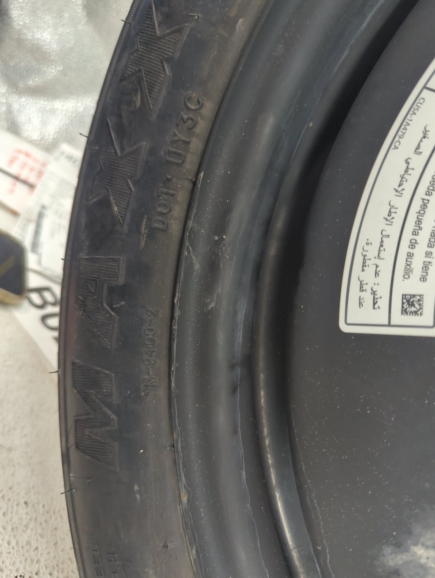2013-2019 Ford Explorer Spare Donut Tire Wheel Rim Oem 1462021 - Oemusedautoparts1.com