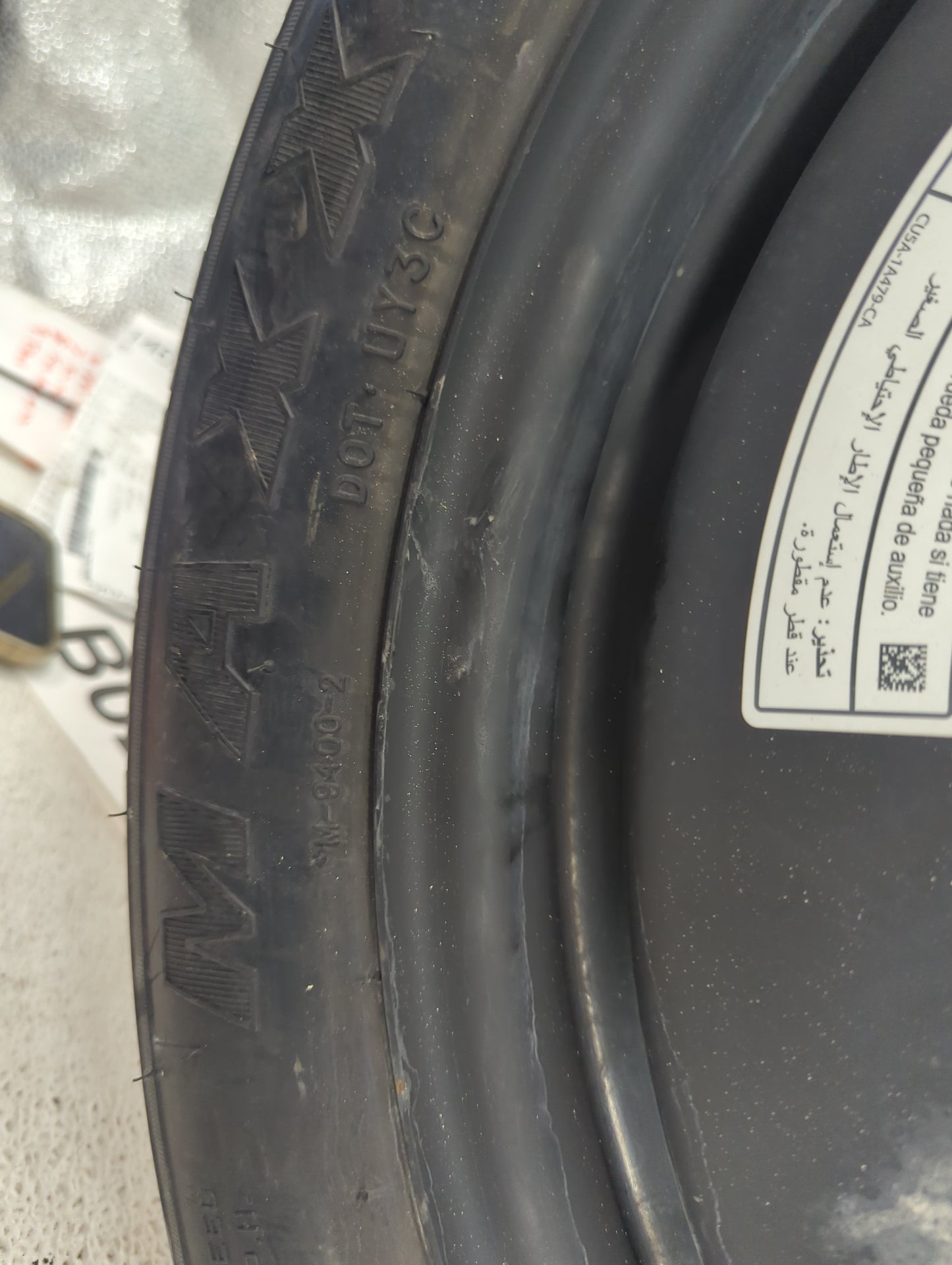 2013-2019 Ford Explorer Spare Donut Tire Wheel Rim Oem 1462021 - Oemusedautoparts1.com