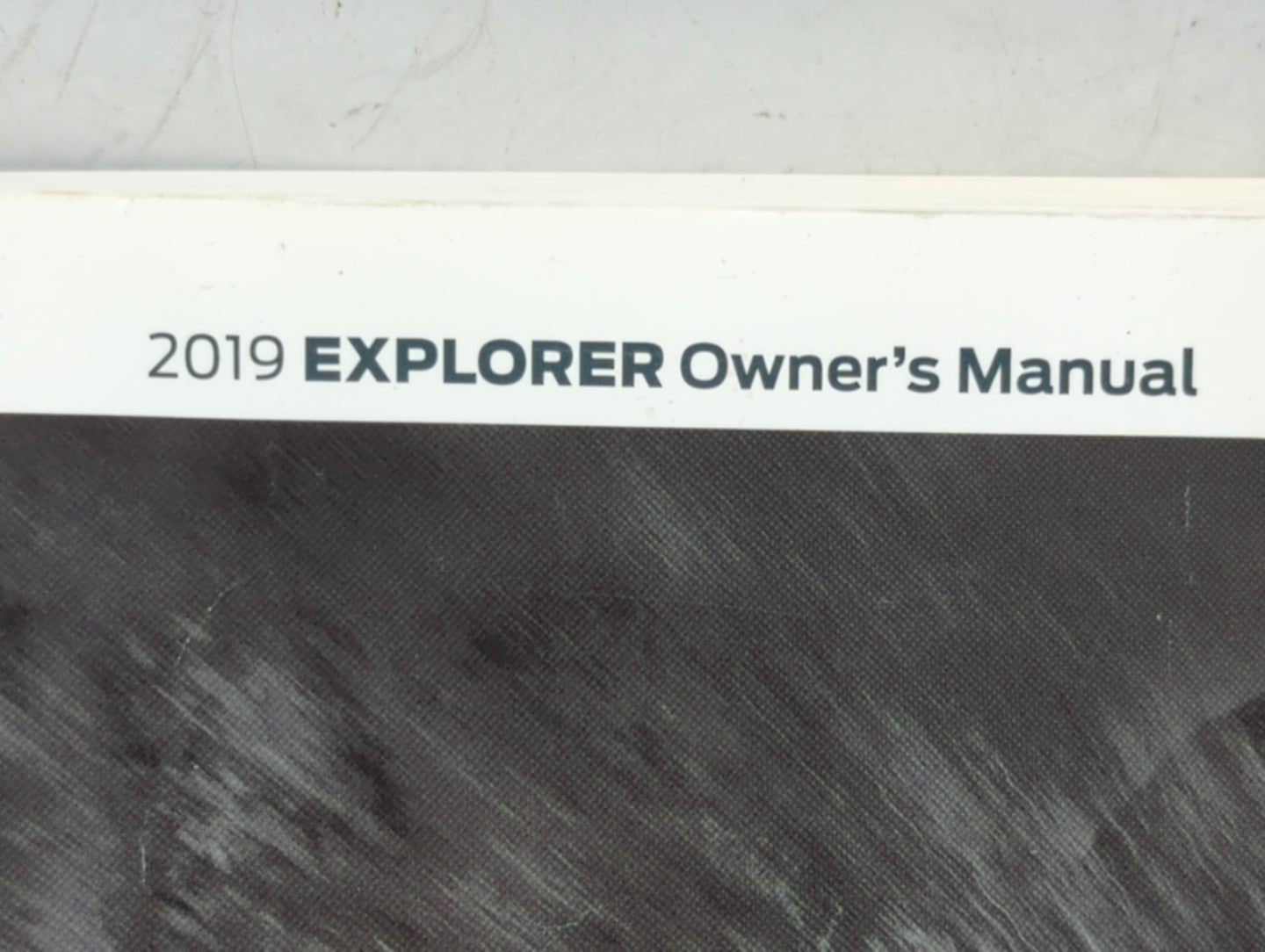 2019 Ford Explorer Owners Manual Book Guide P/N:KL2J19A321AA OEM Used Auto Parts - Oemusedautoparts1.com