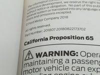 2019 Ford Explorer Owners Manual Book Guide P/N:KL2J19A321AA OEM Used Auto Parts - Oemusedautoparts1.com