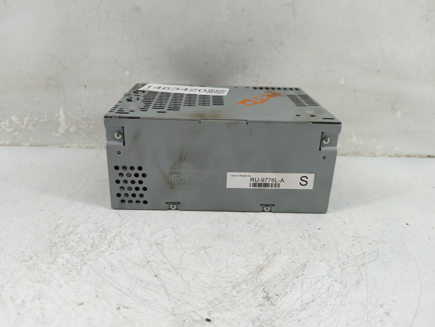 2019 Ford Explorer Radio AM FM Cd Player Receiver Replacement P/N:RU-9776L-A KB5T-18D832-BA Fits OEM Used Auto Parts - Oemus