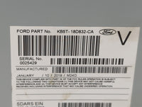 2018-2019 Ford Explorer Radio AM FM Cd Player Receiver Replacement P/N:RU-9777L-A KB5T-18D832-CA Fits Fits 2018 2019 OEM Use
