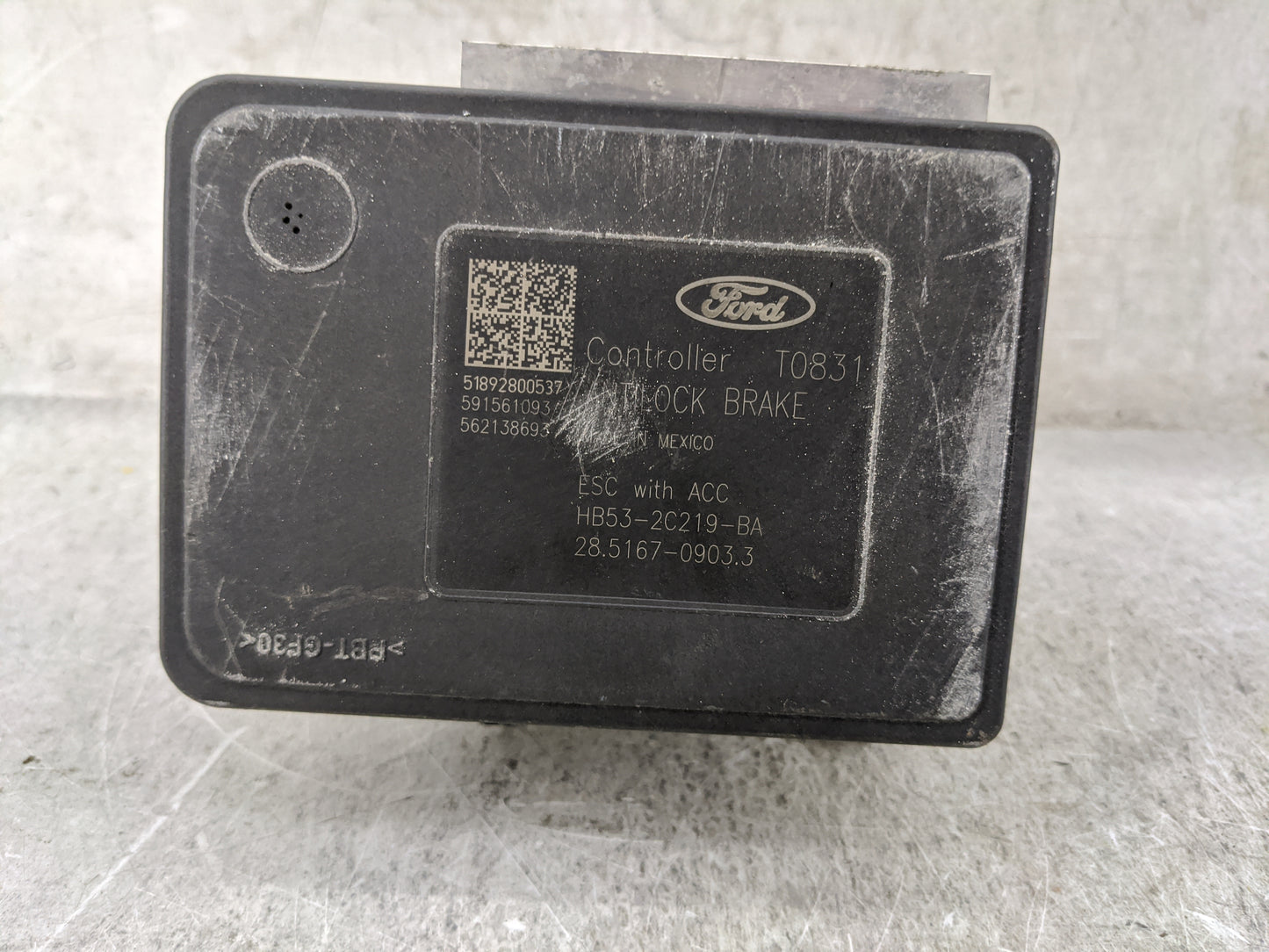 2019 Ford Explorer ABS Pump Control Module Replacement P/N:HB53-2C405-BA 25.0220-1094.4, HB53-2C219-BA, 28.5167-0903.3 Fits 