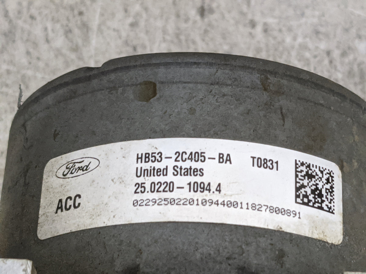 2016-2019 Ford Explorer Anti-Lock Brake ABS Pump Module Actuator OEM P/N:HB53-2C405-BA 25.0220-1094.4 Fits OEM Used Auto Par