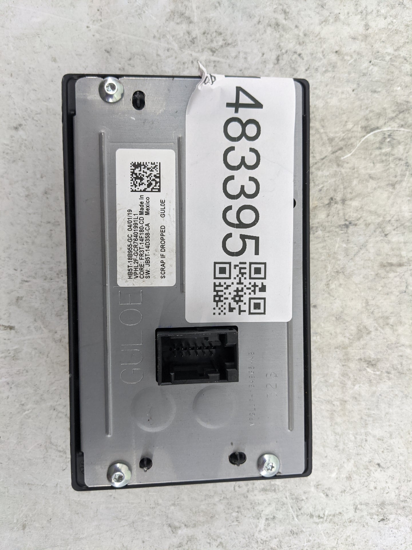 2019 Ford Explorer Information Display Screen 1483395 - Oemusedautoparts1.com