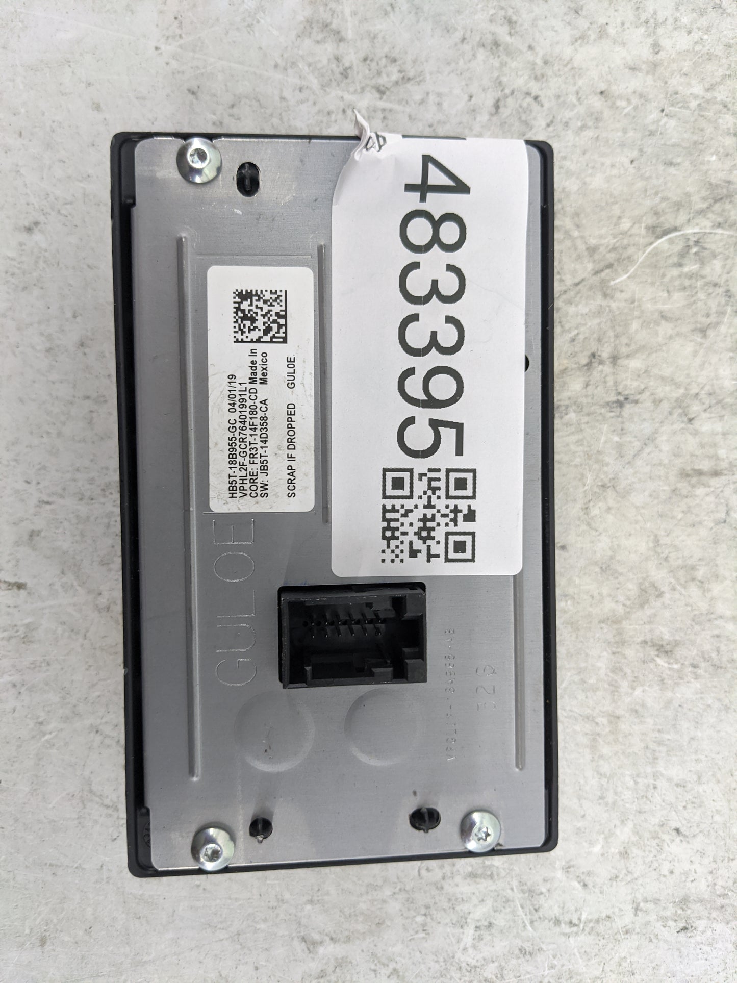 2019 Ford Explorer Information Display Screen 1483395 - Oemusedautoparts1.com