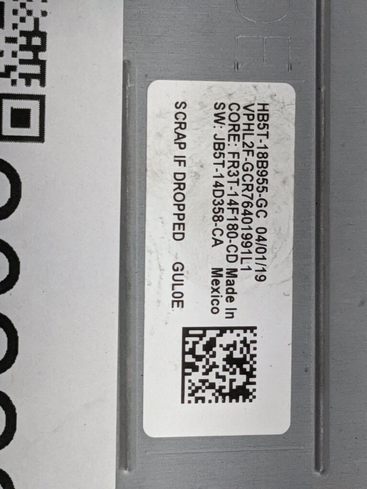 2019 Ford Explorer Information Radio Display Screen 1483395 - Oemusedautoparts1.com