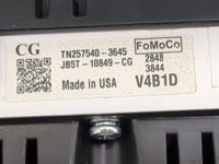 2019 Ford Explorer Instrument Cluster Speedometer Gauges P/N:JB5T-10849-CG TN257540-3645 Miles: Fits OEM Used Auto Parts - O