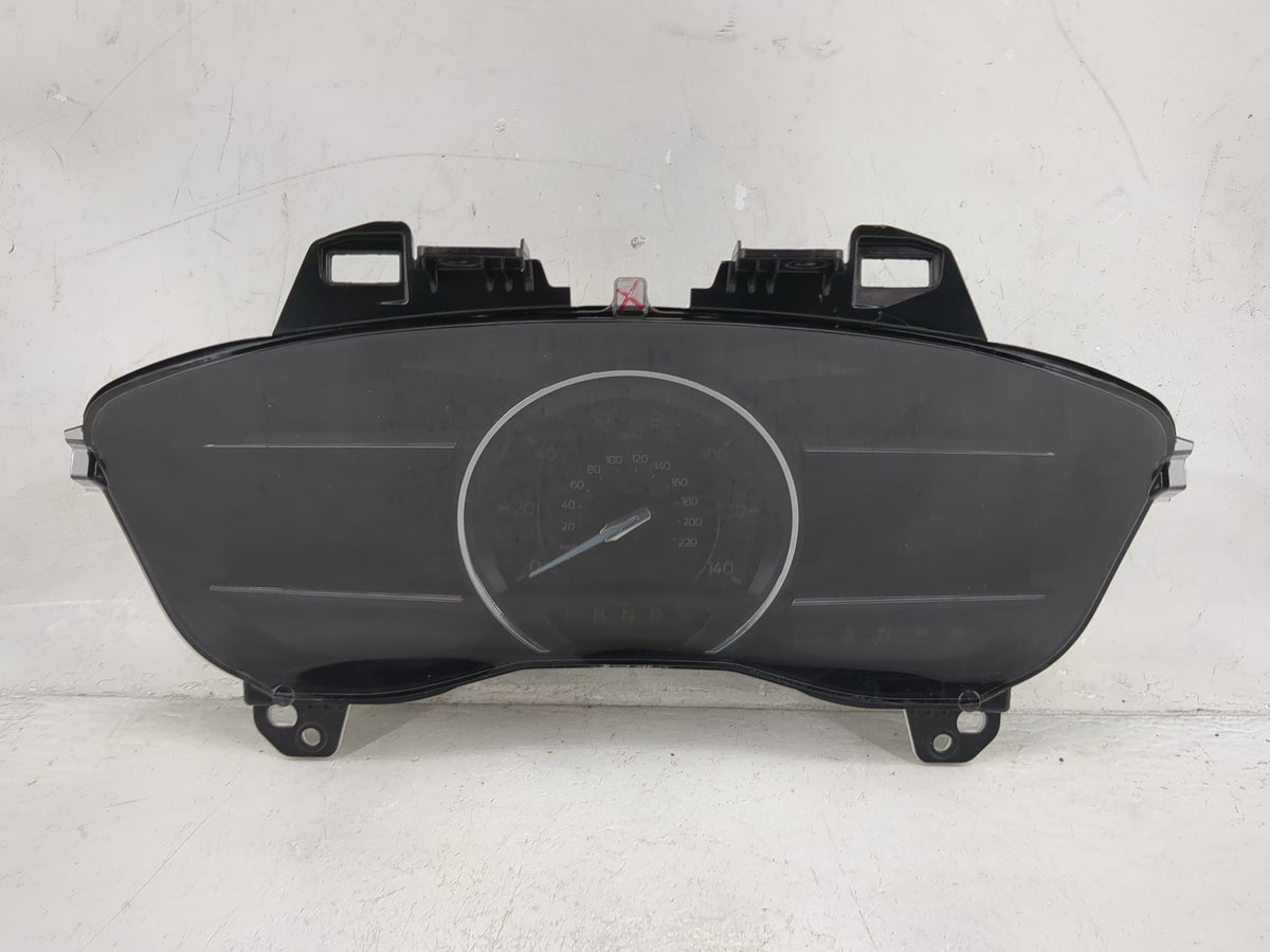 2019 Ford Explorer Instrument Cluster Speedometer Gauges P/N:JB5T-10849-CG TN257540-3645 Miles: Fits OEM Used Auto Parts - O
