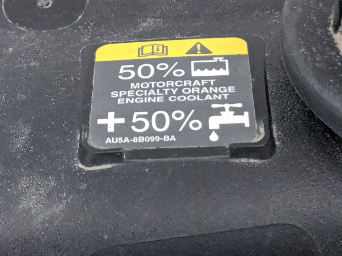 Ford Explorer Radiator Coolant Overflow Expansion Tank Bottle 1516022 - Oemusedautoparts1.com