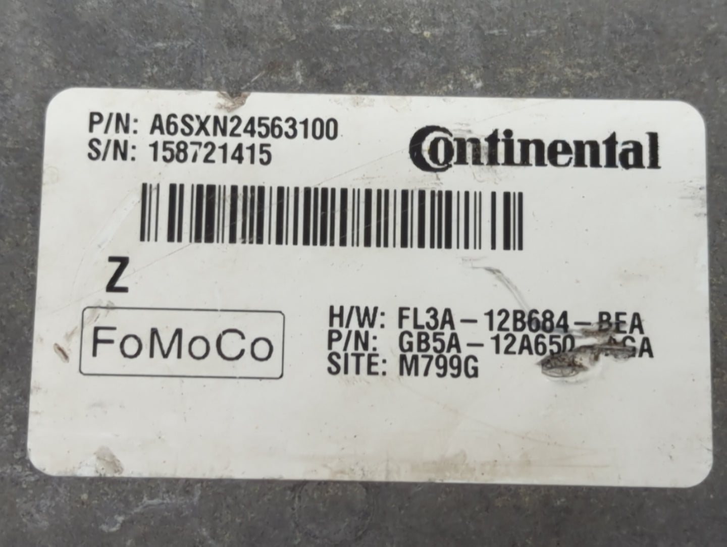 2016-2019 Ford Explorer PCM Engine Control Computer ECU ECM PCU OEM P/N:GB5A-12A650-AGA Fits Fits 2015 2016 2017 2018 2019 O