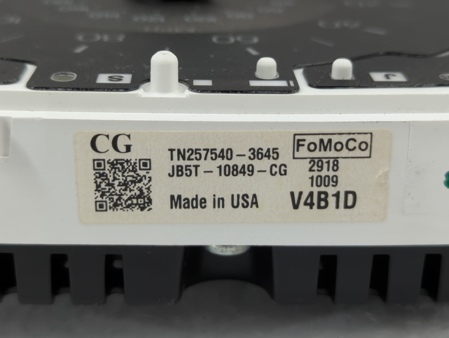 2019 Ford Explorer Instrument Cluster Speedometer Gauges P/N:JB5T-10849-CG Fits OEM Used Auto Parts - Oemusedautoparts1.com