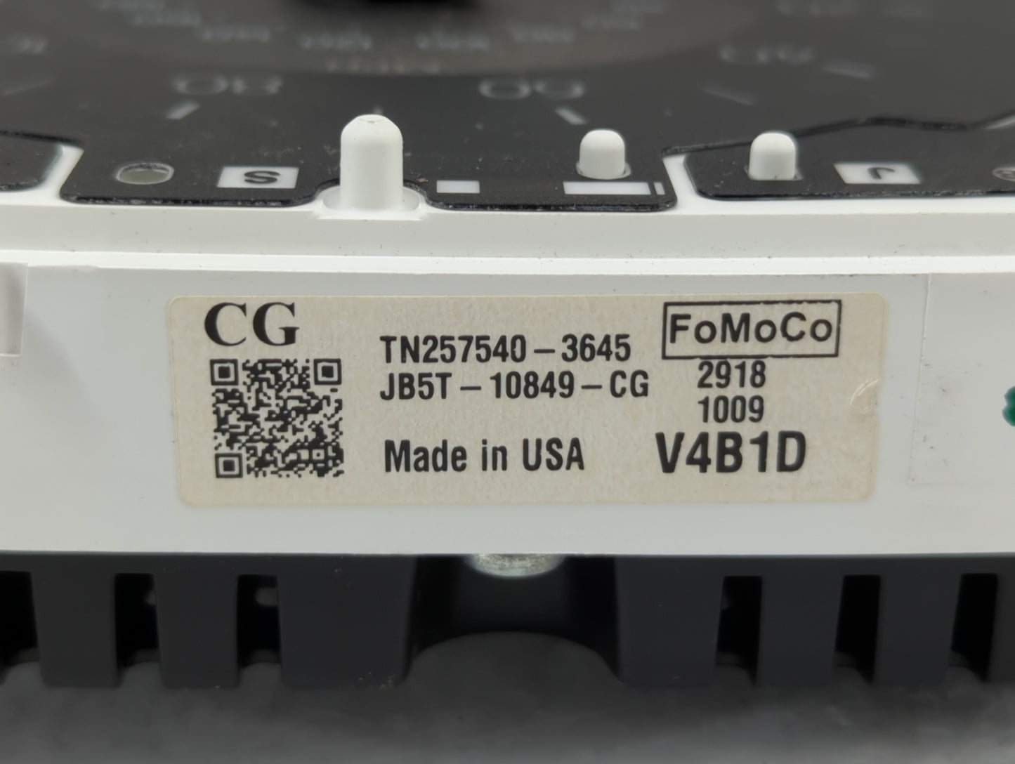 2019 Ford Explorer Instrument Cluster Speedometer Gauges P/N:JB5T-10849-CG Fits OEM Used Auto Parts - Oemusedautoparts1.com