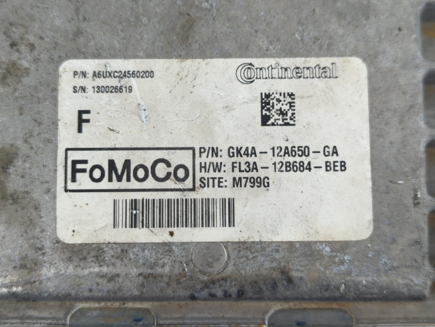 2016-2019 Ford Explorer PCM Engine Control Computer ECU ECM PCU OEM P/N:GB5A-12A650-BZA FL3A-12B684-BEB Fits OEM Used Auto P