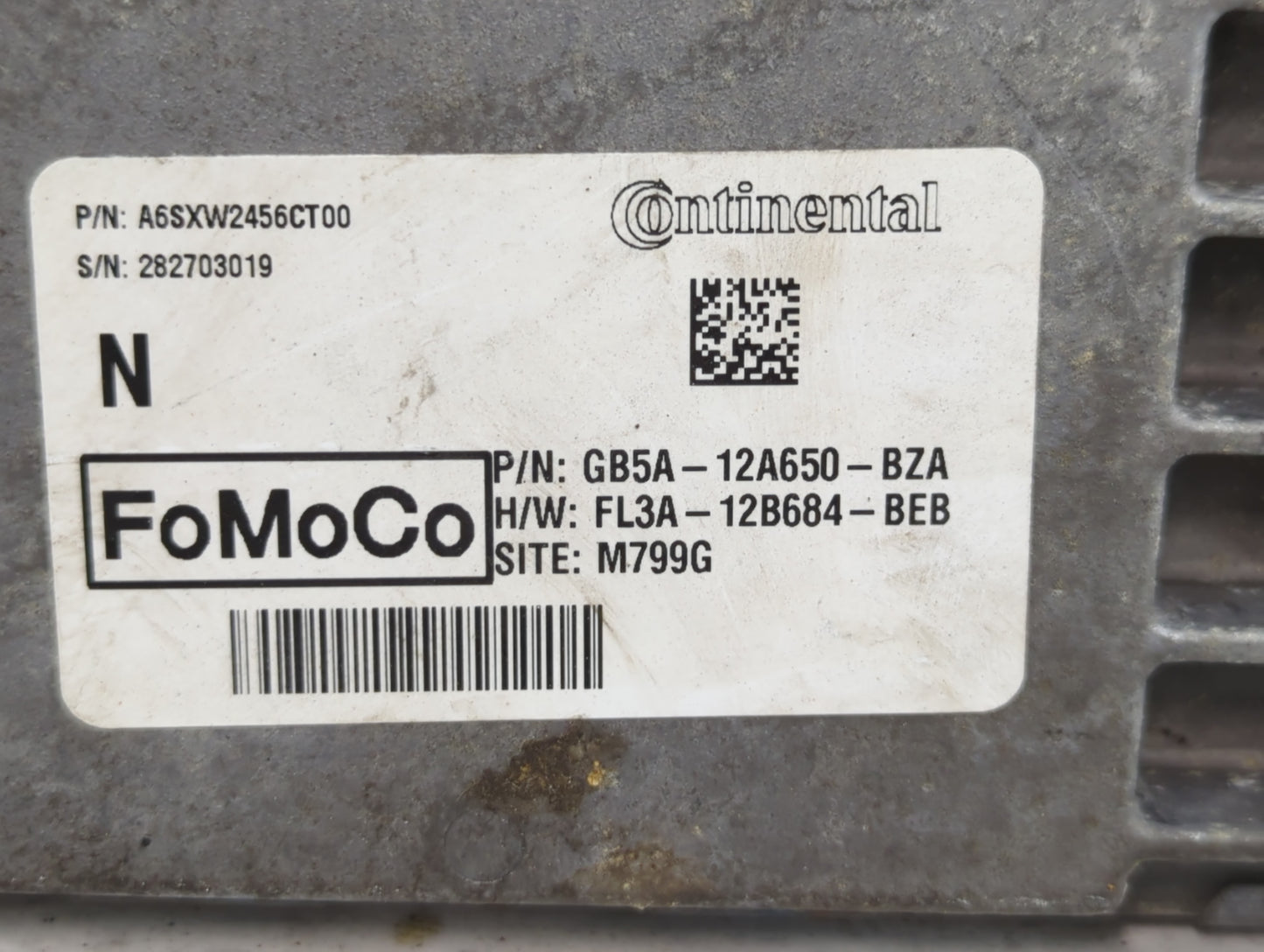 2016-2019 Ford Explorer PCM Engine Control Computer ECU ECM PCU OEM P/N:FL3A-12B684-BEB GB5A-12A650-BZA Fits OEM Used Auto P