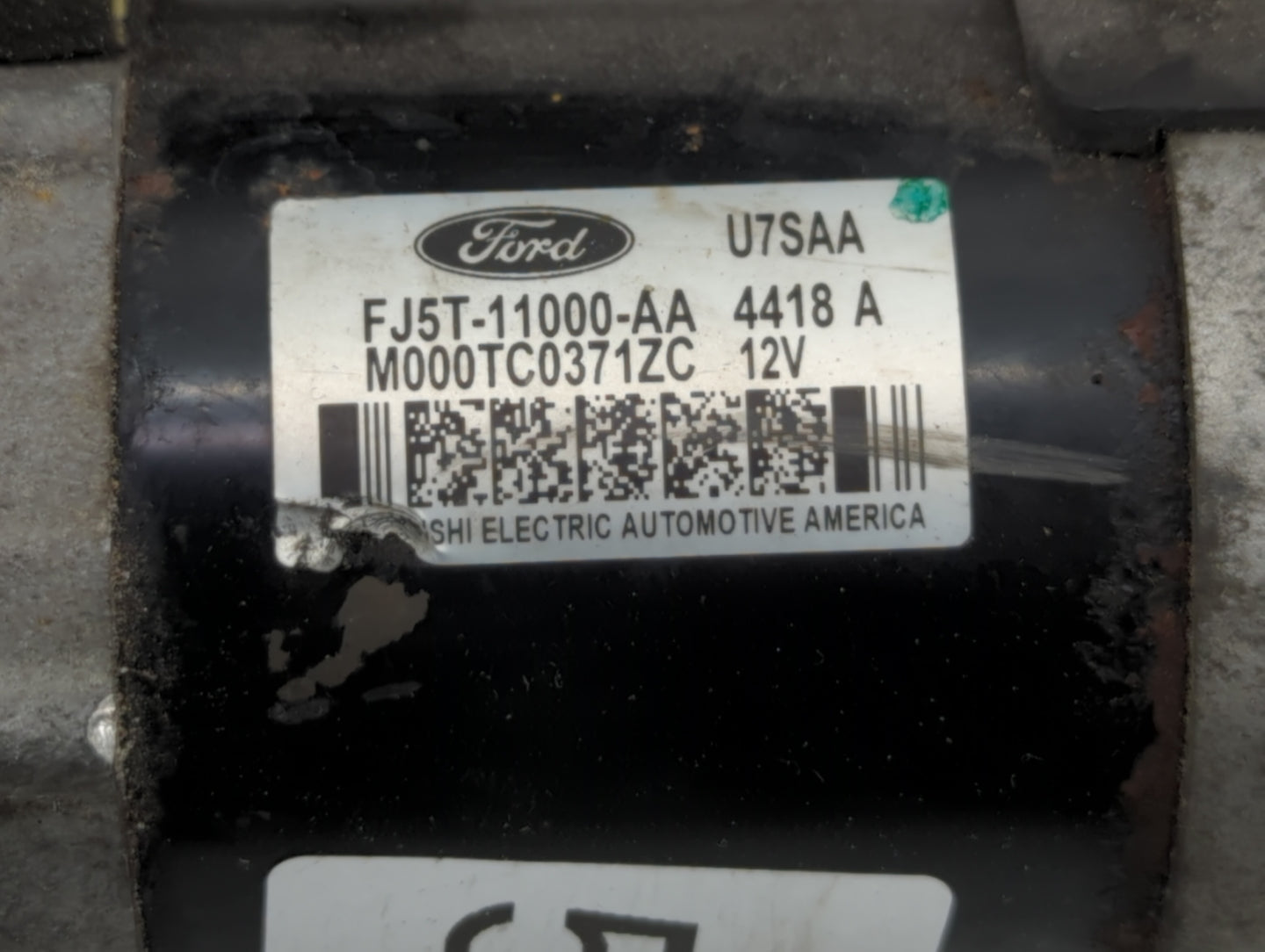 2013-2019 Ford Explorer Car Starter Motor Solenoid OEM P/N:M000TC0371ZC FJ5T-11000-AA Fits OEM Used Auto Parts - Oemusedauto