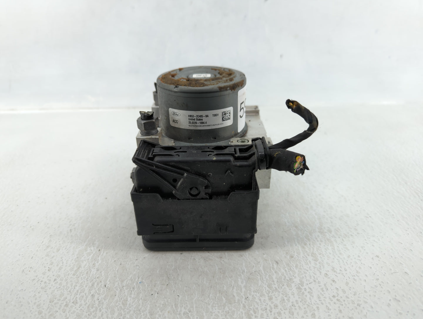 2019 Ford Explorer ABS Pump Control Module Replacement P/N:HB53-2C405-BA Fits OEM Used Auto Parts - Oemusedautoparts1.com