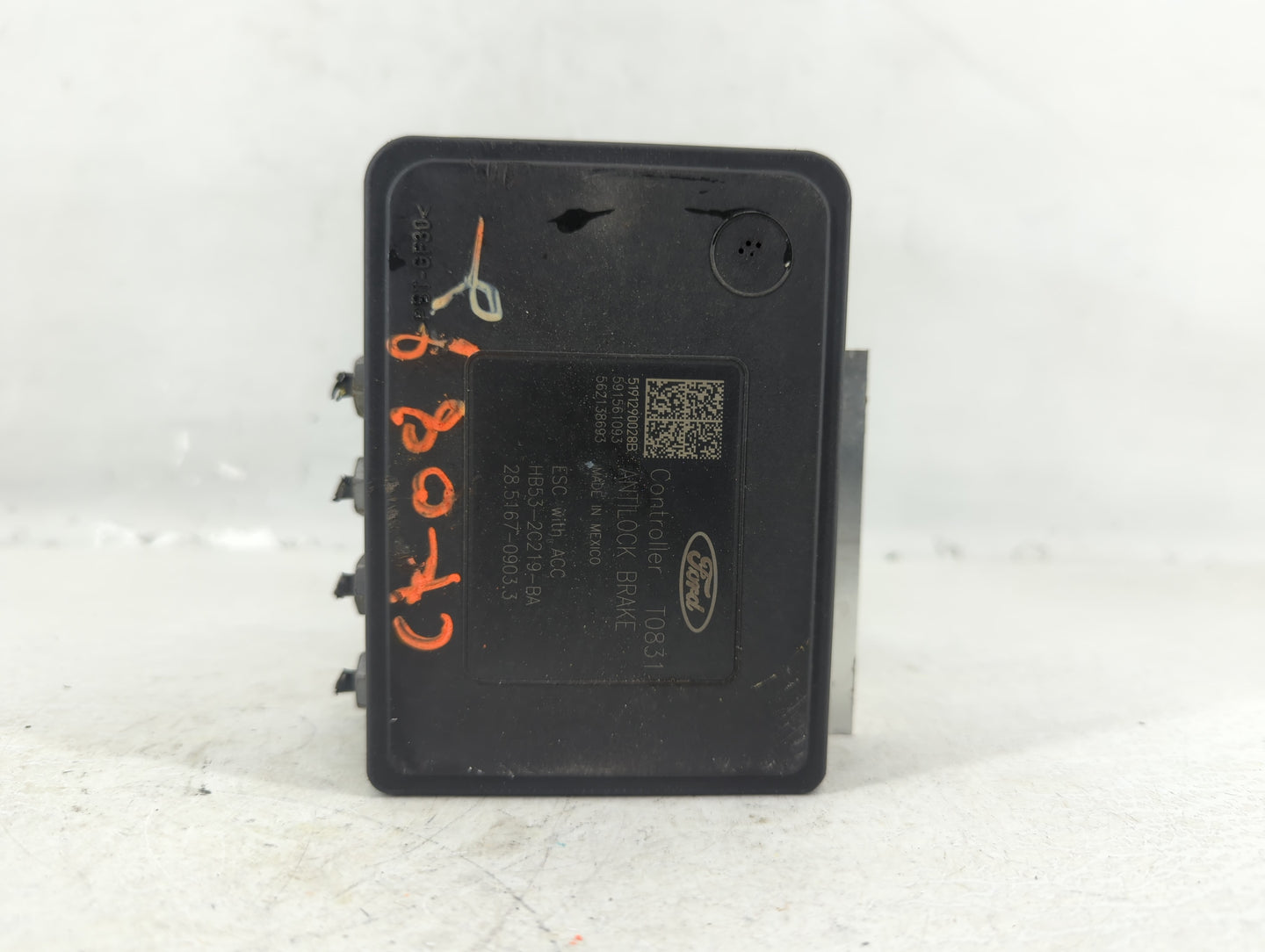 2019 Ford Explorer ABS Pump Control Module Replacement P/N:HB53-2C405-BA Fits OEM Used Auto Parts - Oemusedautoparts1.com