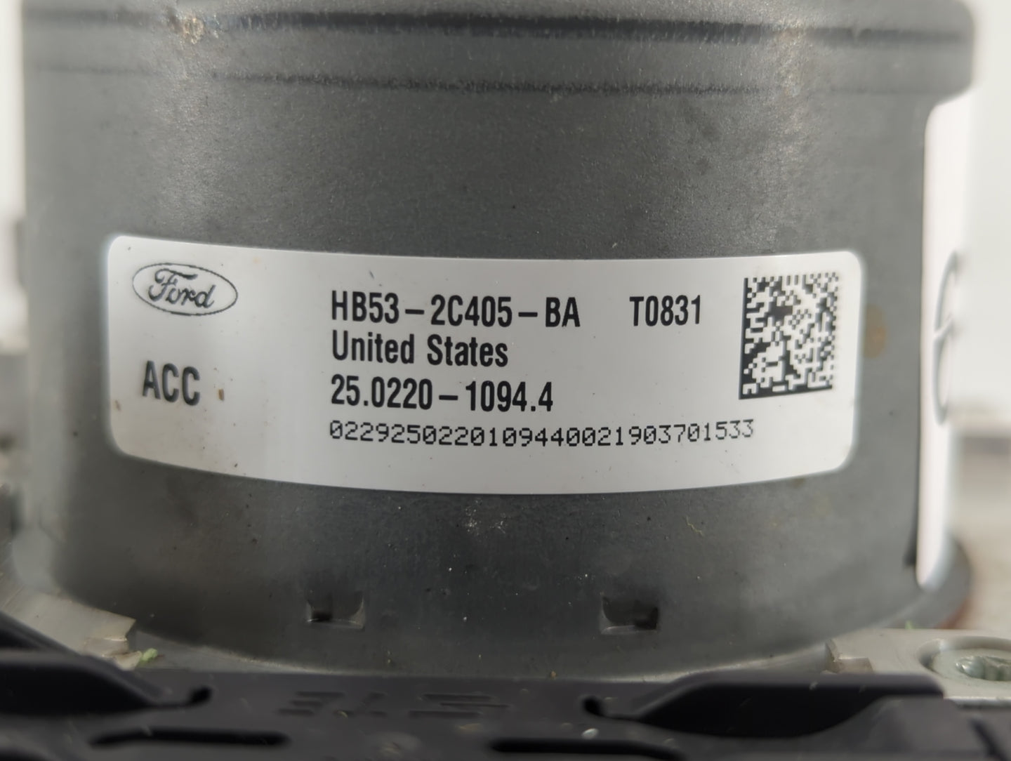 2019 Ford Explorer ABS Pump Control Module Replacement P/N:HB53-2C405-BA Fits OEM Used Auto Parts - Oemusedautoparts1.com