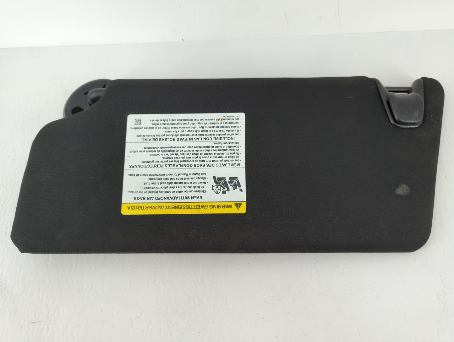 2019 Ford Explorer Sun Visor Shade Replacement Passenger Right Mirror Fits OEM Used Auto Parts - Oemusedautoparts1.com