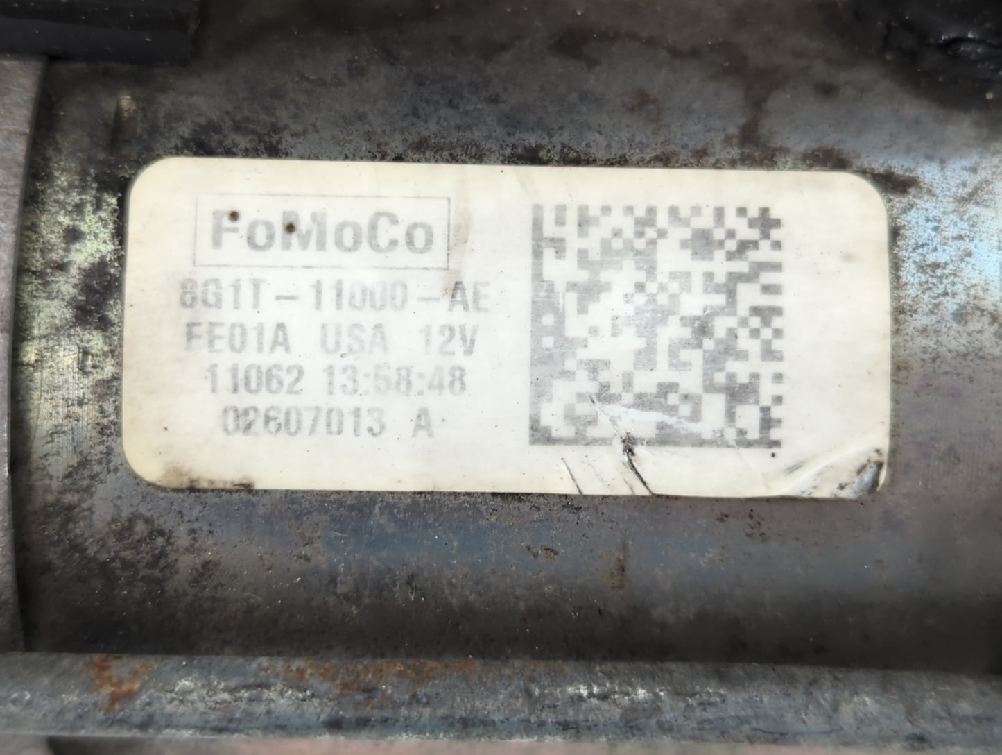 2011-2019 Ford Explorer Car Starter Motor Solenoid OEM P/N:8G1T-11000-AE Fits OEM Used Auto Parts - Oemusedautoparts1.com