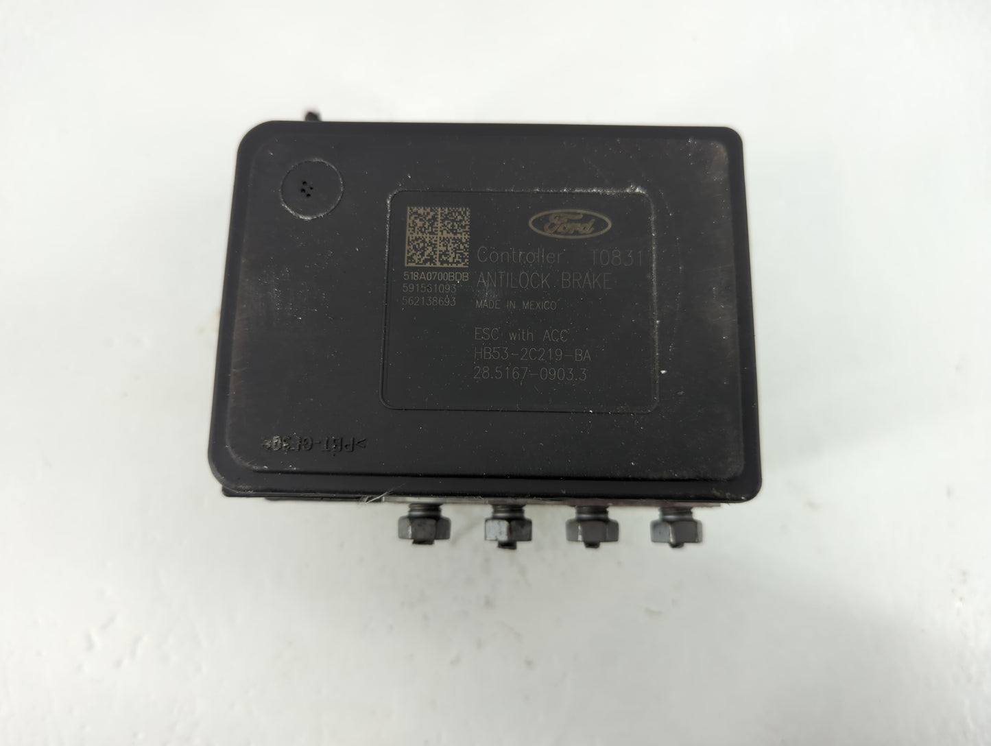 2019 Ford Explorer ABS Pump Control Module Replacement P/N:HB53-2C405-BA Fits OEM Used Auto Parts - Oemusedautoparts1.com