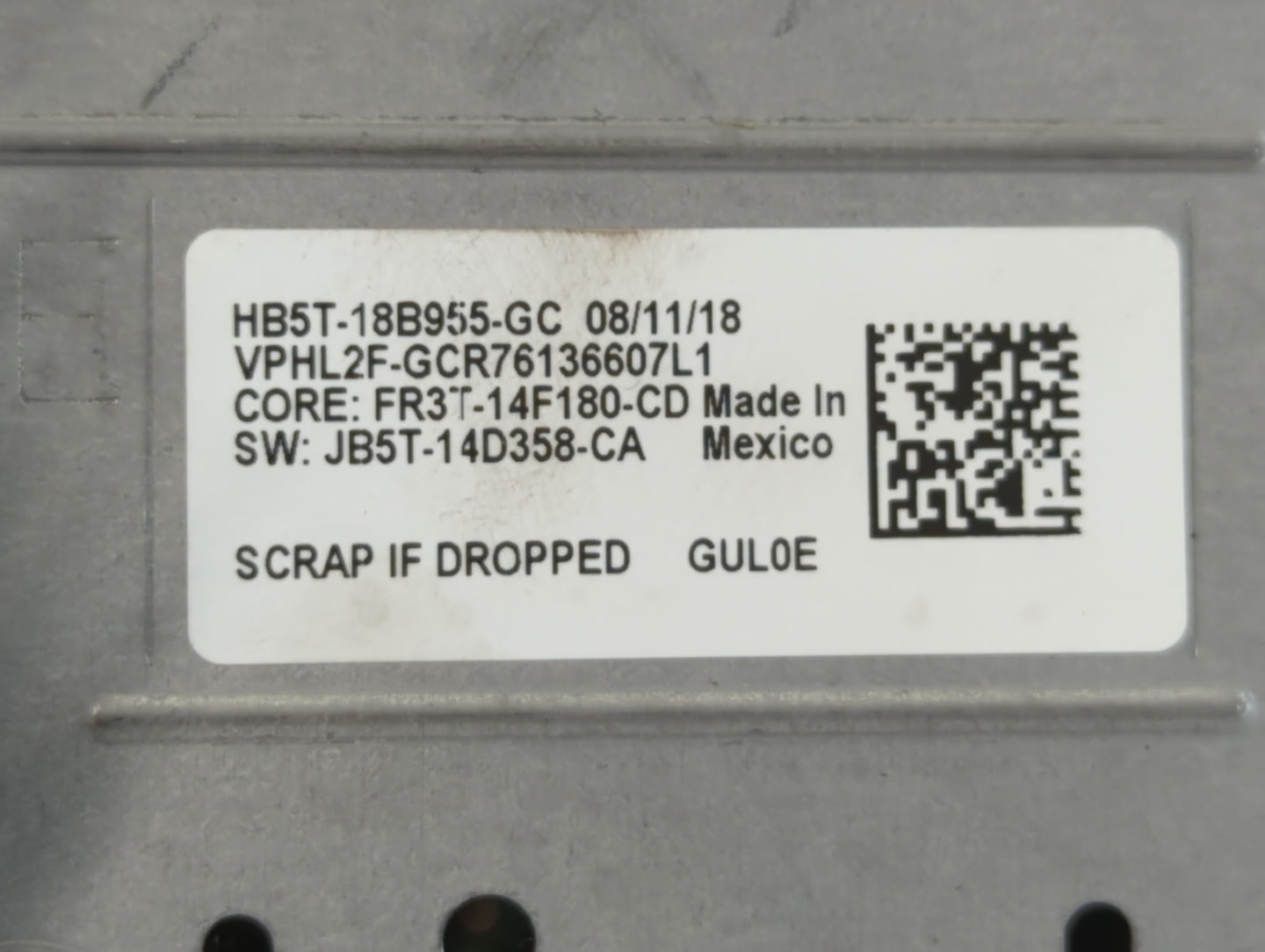 2019 Ford Explorer Information Display Screen - Oemusedautoparts1.com