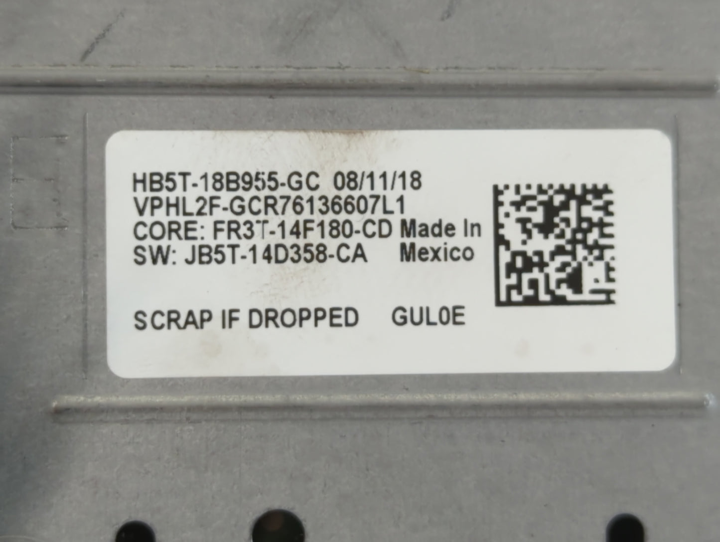 2019 Ford Explorer Information Display Screen - Oemusedautoparts1.com