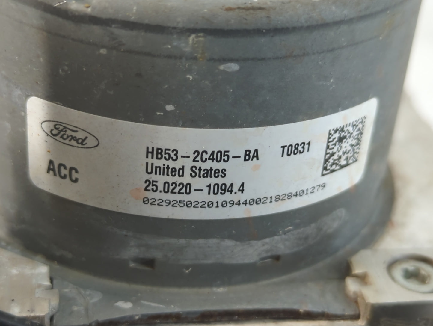 2019 Ford Explorer ABS Pump Control Module Replacement P/N:HB53-2C405-BA Fits OEM Used Auto Parts - Oemusedautoparts1.com