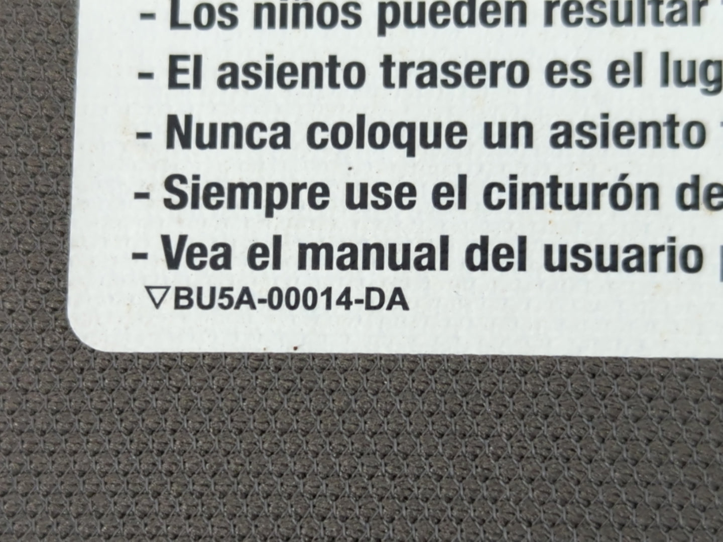2018-2020 Ford F-150 Sun Visor Shade Replacement Driver Left Mirror Fits Fits 2018 2019 2020 OEM Used Auto Parts - Oemusedau