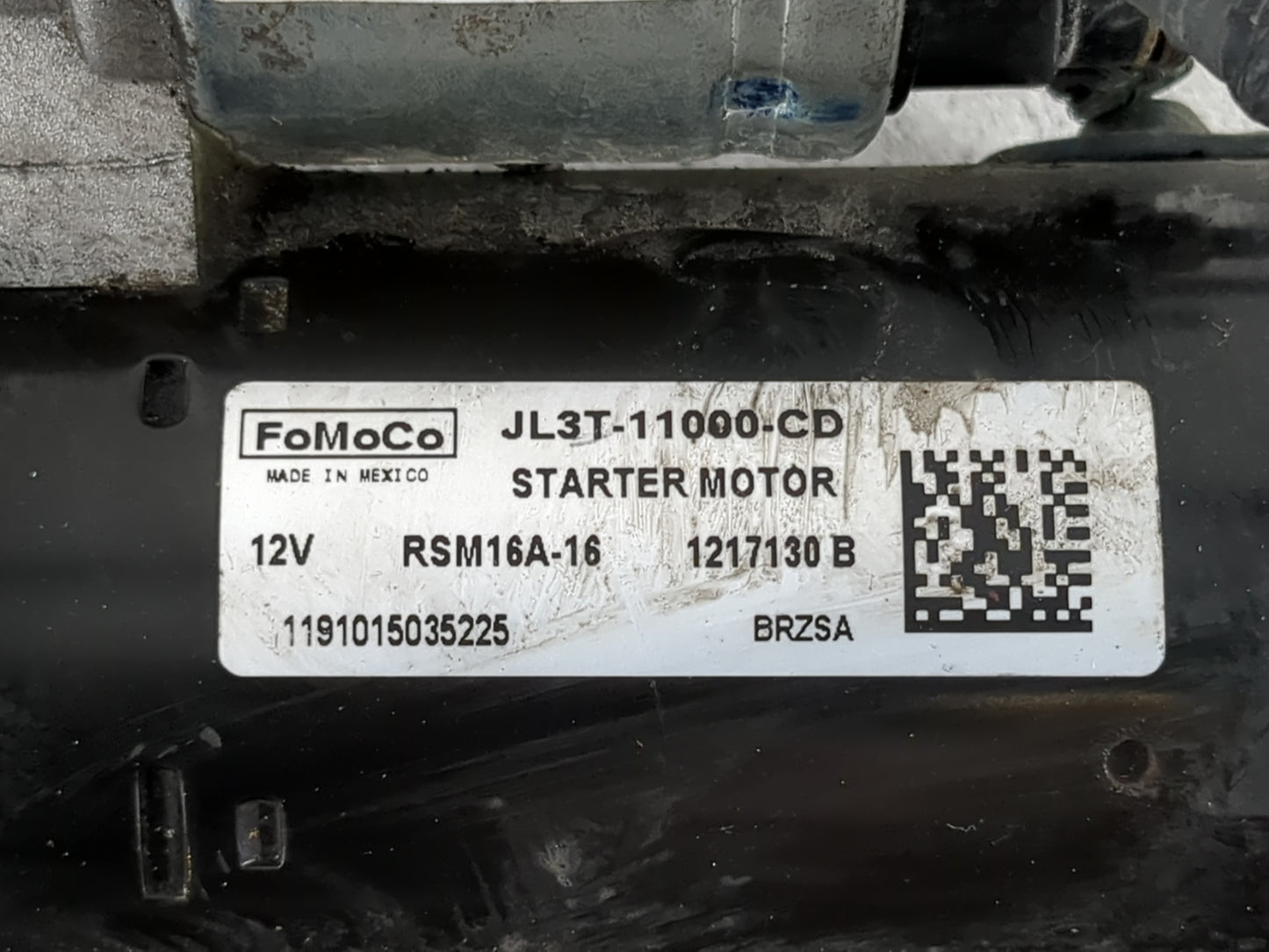 2018-2020 Ford F-150 Car Starter Motor Solenoid OEM P/N:JL3T-11000-CD Fits Fits 2018 2019 2020 OEM Used Auto Parts - Oemused