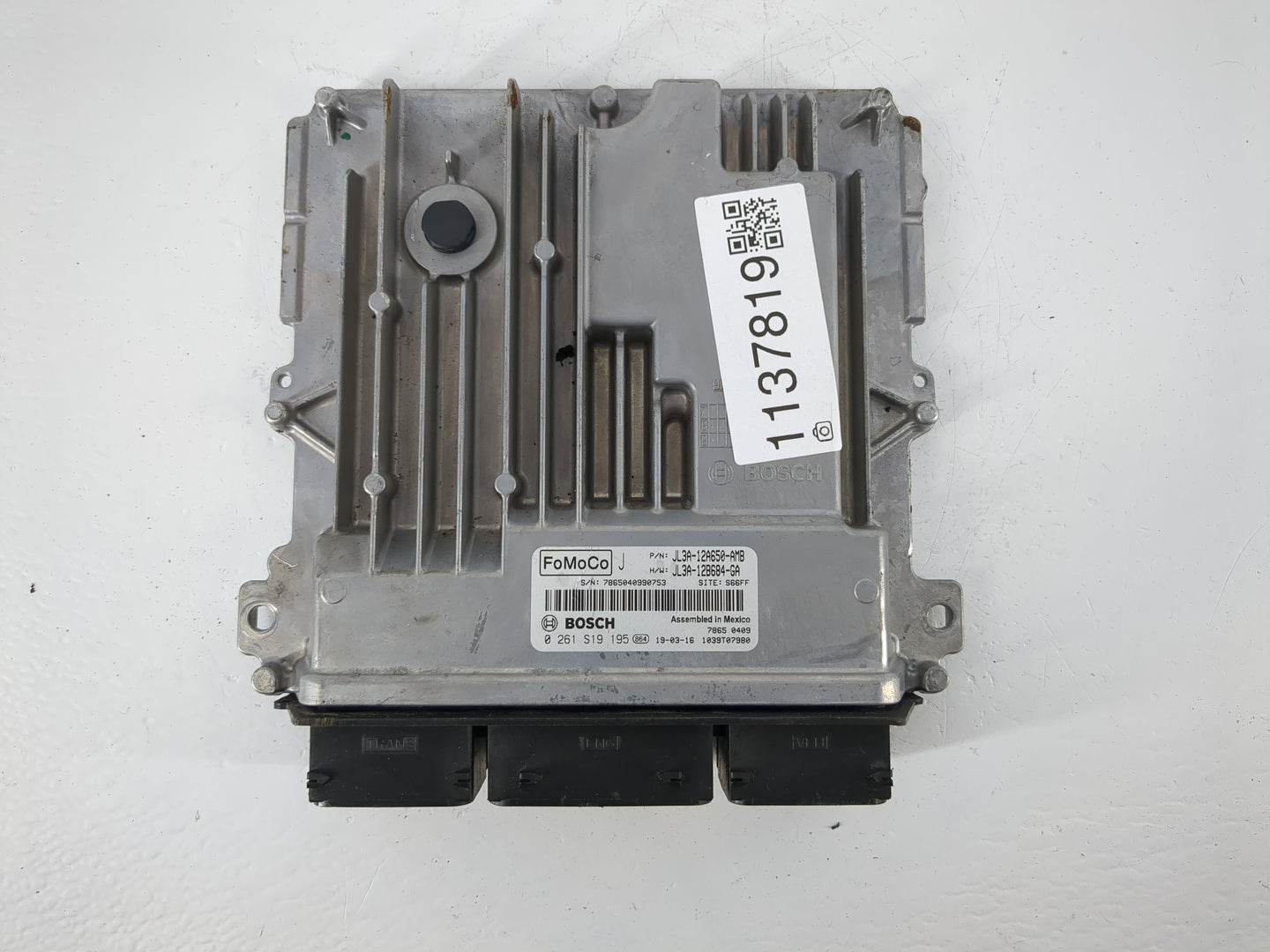 2018-2020 Ford F-150 PCM Engine Control Computer ECU ECM PCU OEM P/N:JL3A-12A650-AMB Fits Fits 2018 2019 2020 OEM Used Auto 