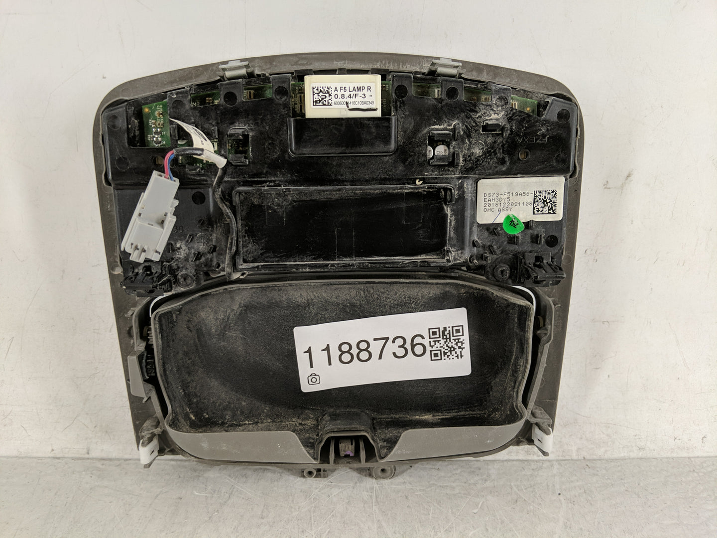 2019 Ford F-150 Overhead Roof Console - Oemusedautoparts1.com