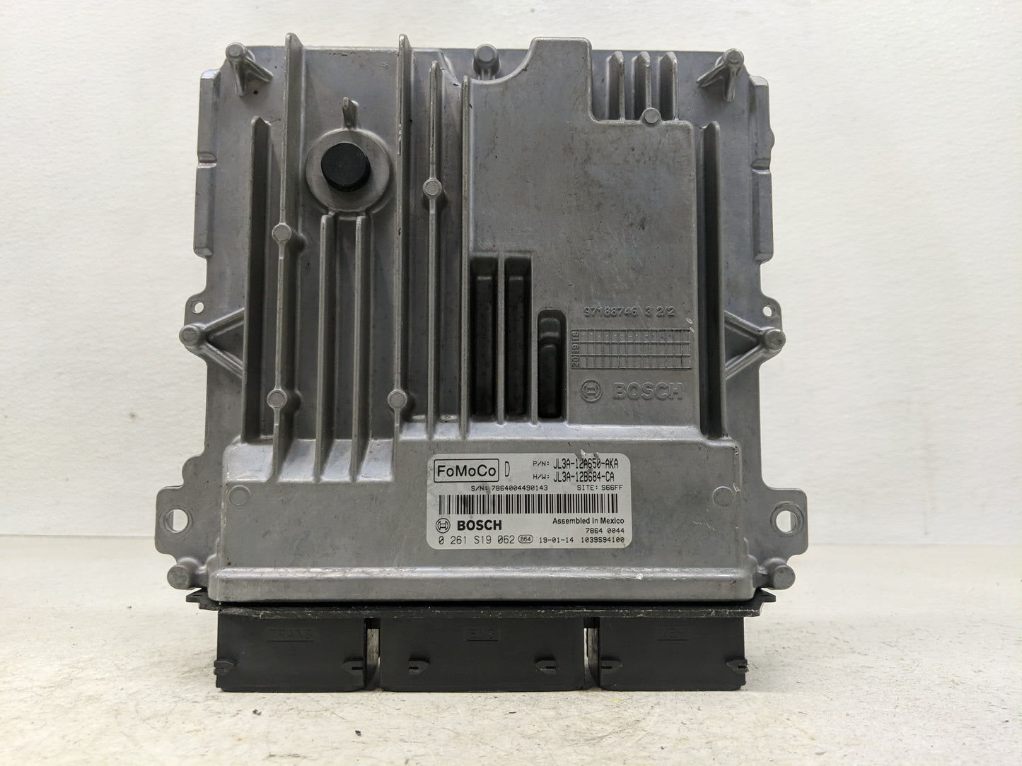 2018-2020 Ford F-150 PCM Engine Control Computer ECU ECM PCU OEM P/N:0 261 S19 062 JL3A-12A650-AKA Fits Fits 2018 2019 2020 