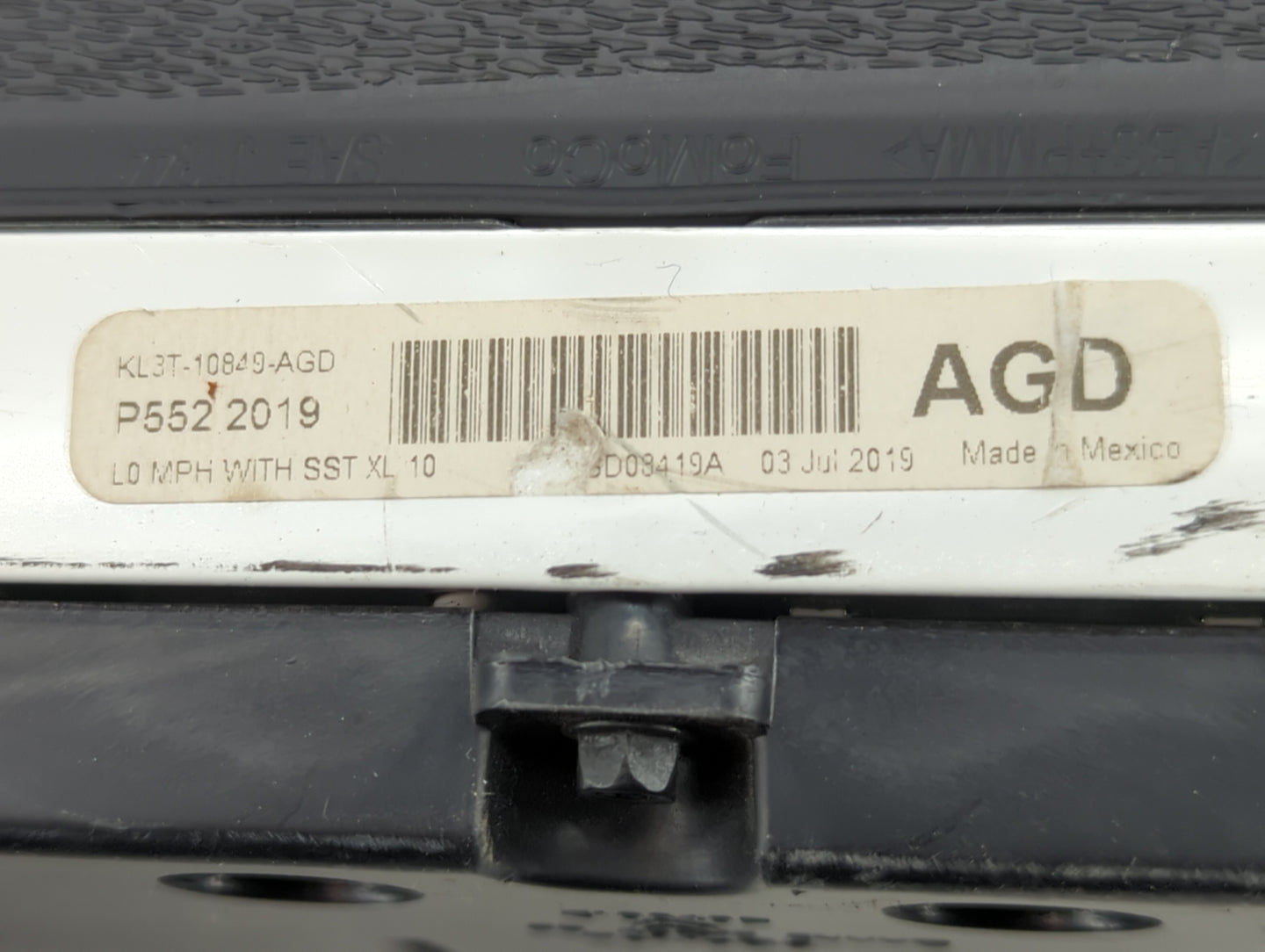 2019-2020 Ford F-150 Instrument Cluster Speedometer Gauges P/N:KL3T-10849-AGD Fits Fits 2019 2020 OEM Used Auto Parts - Oemu