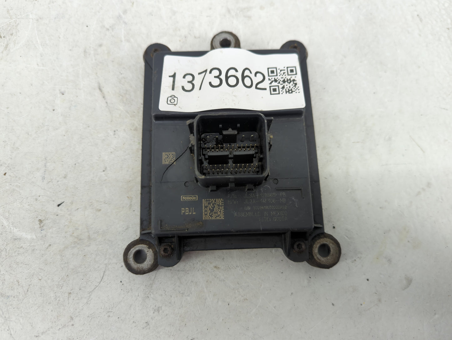2018-2020 Ford F-150 PCM Engine Control Computer ECU ECM PCU OEM P/N:JL3A-12B565-PB Fits Fits 2018 2019 2020 OEM Used Auto P