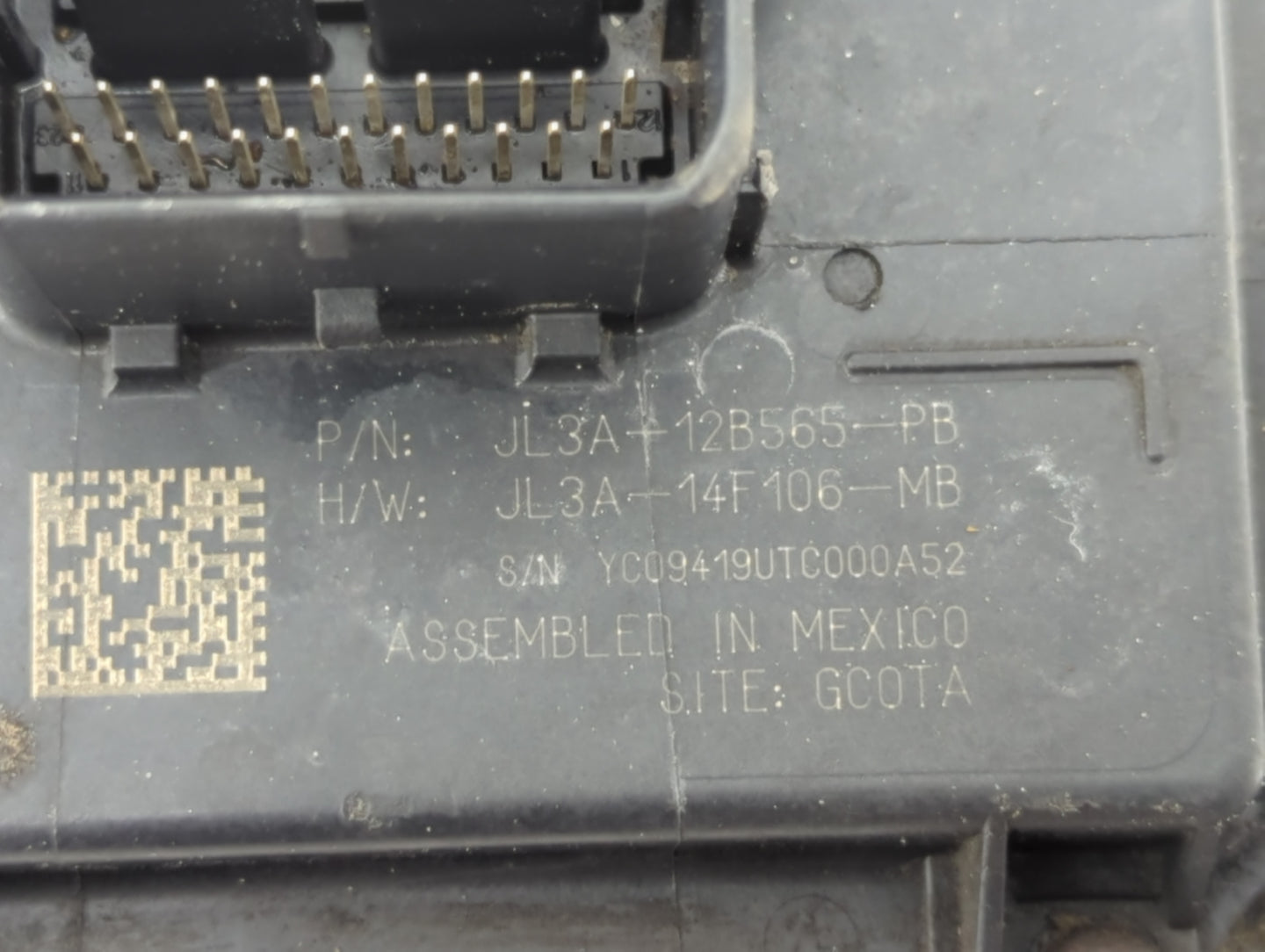 2018-2020 Ford F-150 PCM Engine Control Computer ECU ECM PCU OEM P/N:JL3A-12B565-PB Fits Fits 2018 2019 2020 OEM Used Auto P