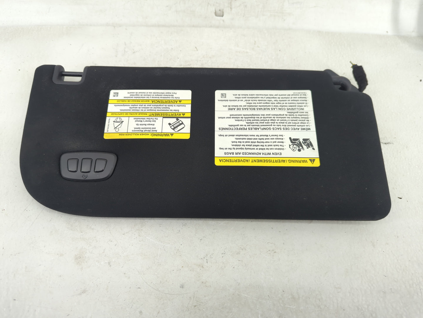 2018-2020 Ford F-150 Sun Visor Shade Replacement Passenger Right Mirror Fits Fits 2018 2019 2020 OEM Used Auto Parts - Oemus