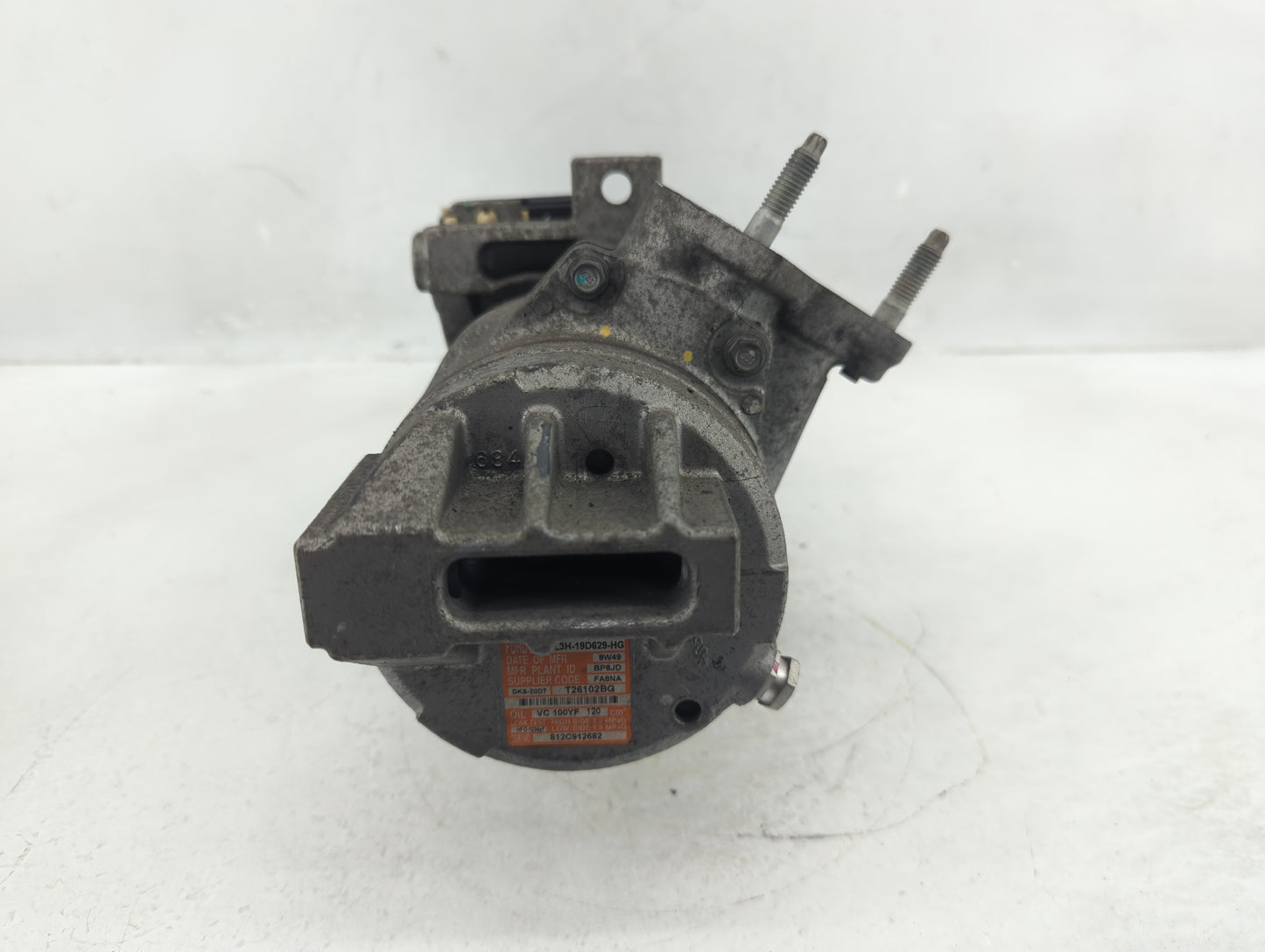 2017-2020 Ford F-150 Air Conditioning A/c Ac Compressor Oem - Oemusedautoparts1.com