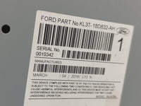 2019-2020 Ford F-150 Radio AM FM Cd Player Receiver Replacement P/N:KL3T-18D832-AH Fits Fits 2019 2020 OEM Used Auto Parts -
