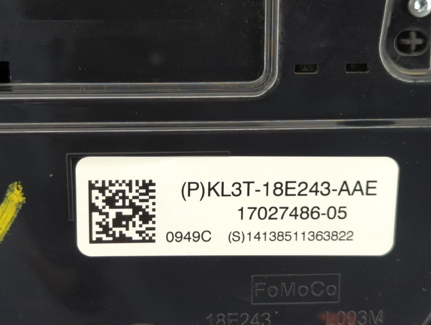 2019-2020 Ford F-150 Radio Control Panel - Oemusedautoparts1.com