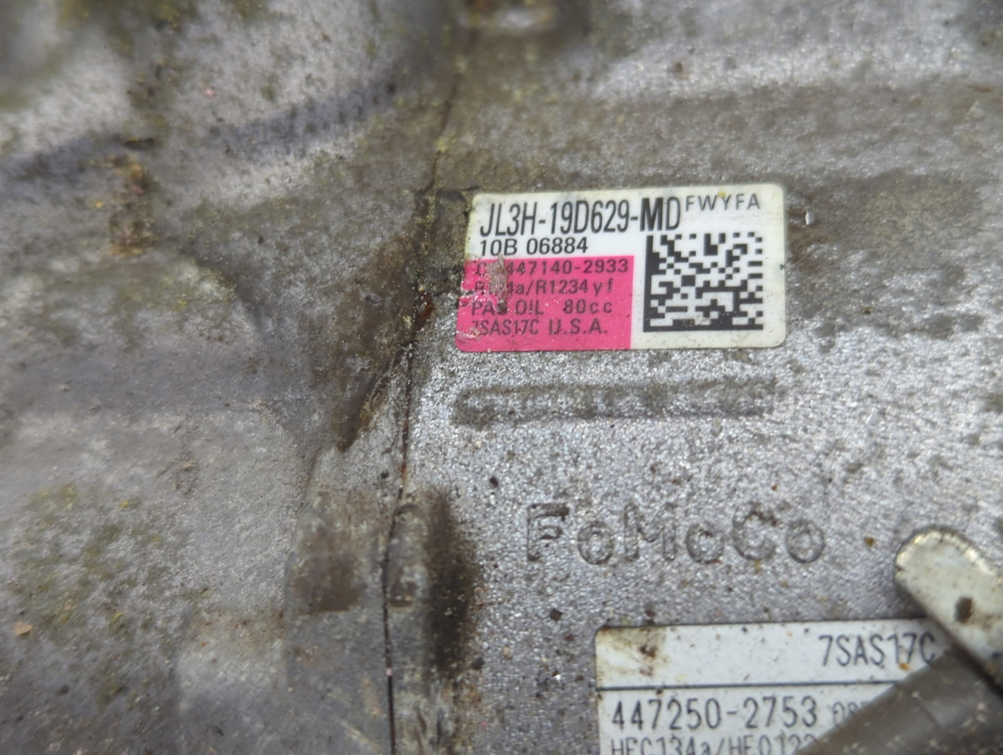 2018-2020 Ford F-150 Air Conditioning A/c Ac Compressor Oem - Oemusedautoparts1.com
