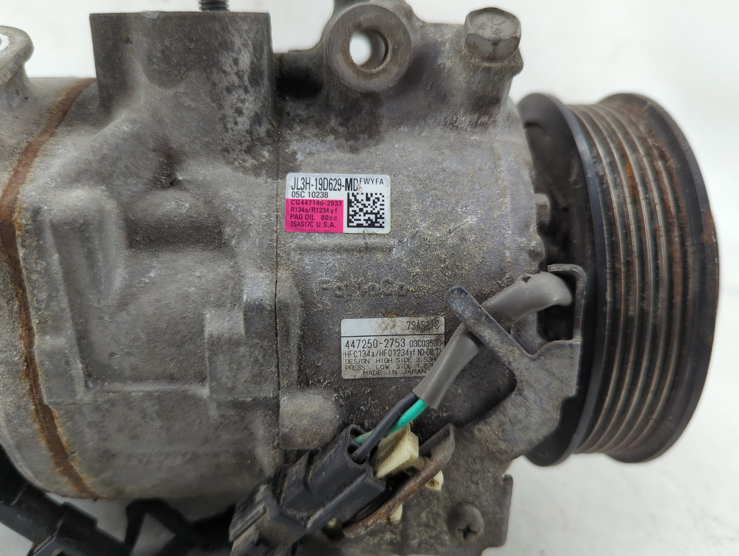 2018-2020 Ford F-150 Air Conditioning A/c Ac Compressor Oem - Oemusedautoparts1.com