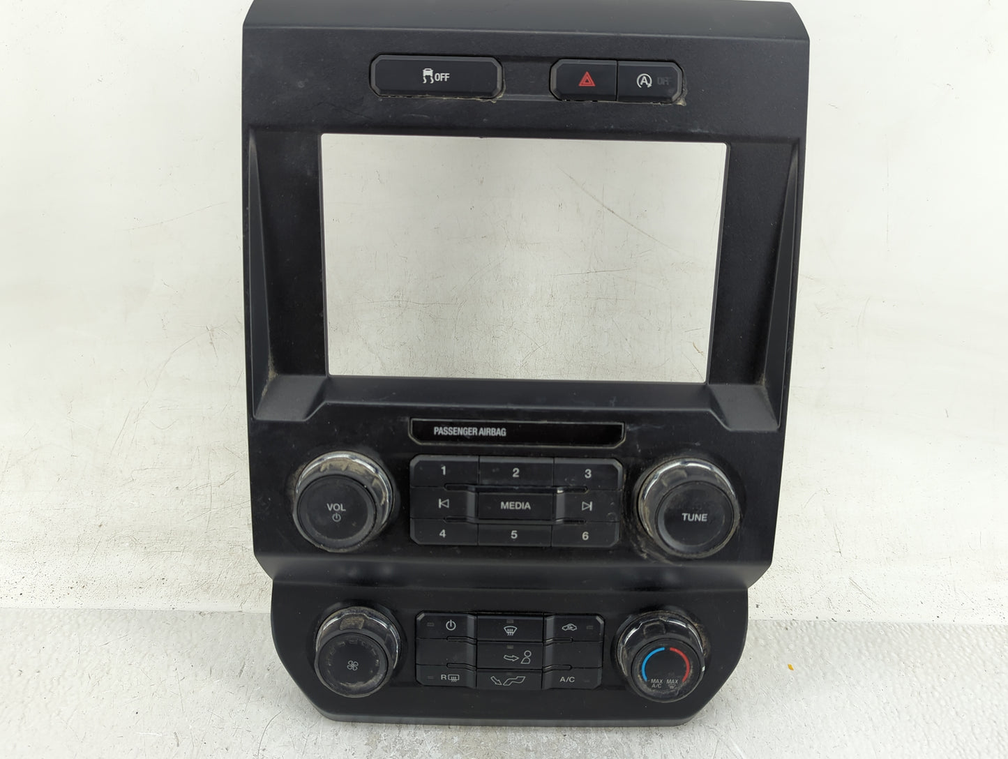 2019 Ford F-150 Radio Control Panel Black - Oemusedautoparts1.com