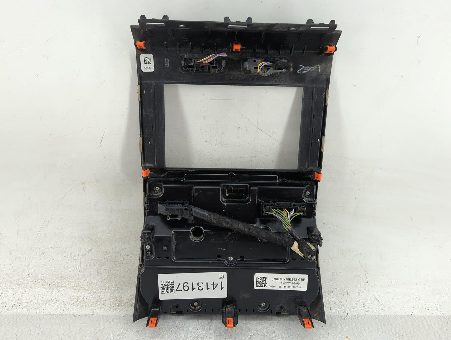 2019 Ford F-150 Radio Control Panel Black - Oemusedautoparts1.com