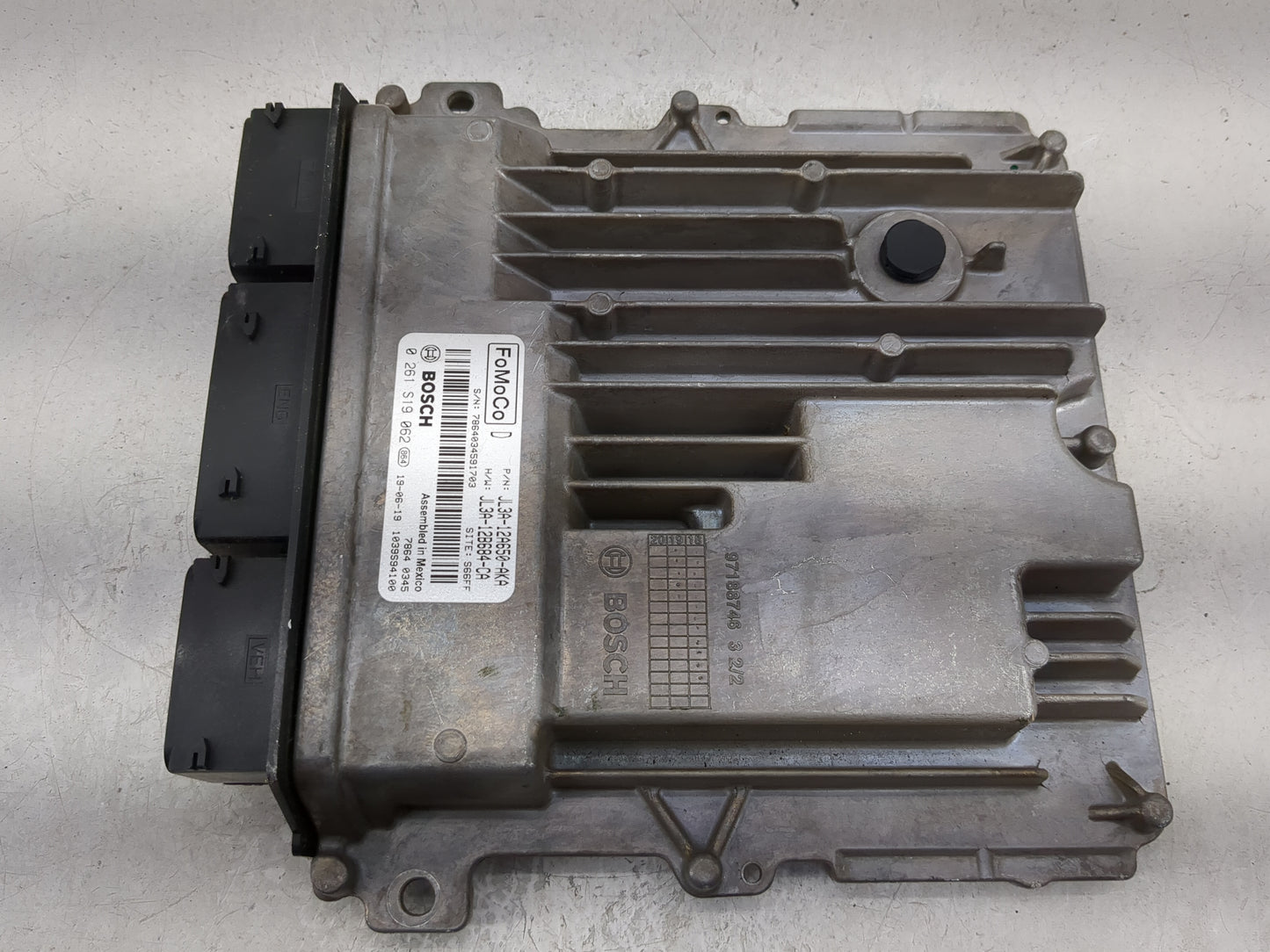 2018-2020 Ford F-150 PCM Engine Control Computer ECU ECM PCU OEM P/N:0 261 S19 062 JL3A-12B684-CA Fits Fits 2018 2019 2020 O