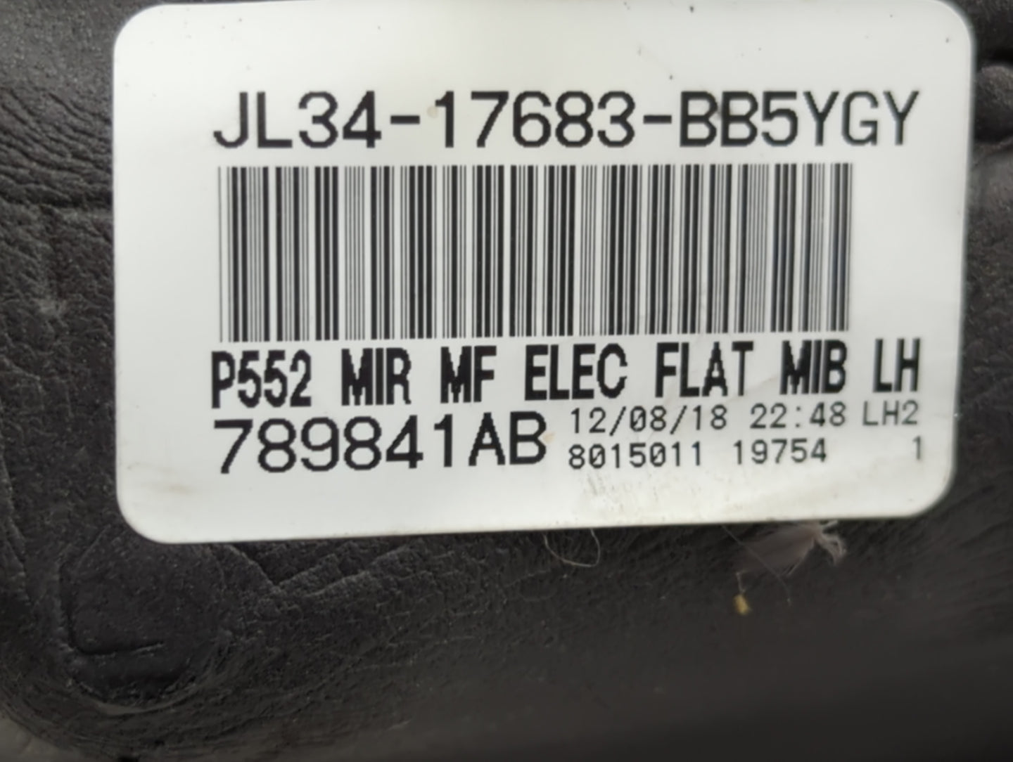 2015-2020 Ford F-150 Driver Side View Mirror - Left Door Mirror OEM Used - Oemusedautoparts1.com